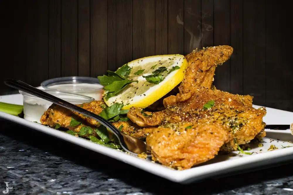 Lemon Pepper Chicken Wings