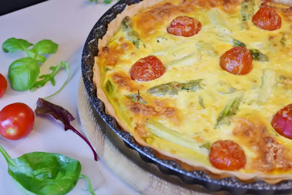 Asparagus Quiche
